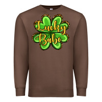 Chestnut St. Patrick's Lucky babe Premium Sweatshirt - OliviaCreatesArt