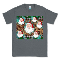 Charcoal Heather santa Classic Tee - JahusDesignShop
