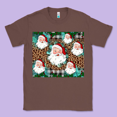 Santa Classic Tee Designed By Jahusdesignshop