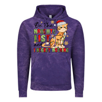 Cloud Purple on the naughty list and i regret nothing Vintage Hoodie - MaliasSmallBusiness