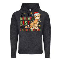 Vintage Black on the naughty list and i regret nothing Vintage Hoodie - MaliasSmallBusiness