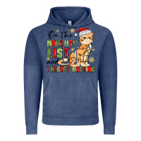 Vintage Denim on the naughty list and i regret nothing Vintage Hoodie - MaliasSmallBusiness