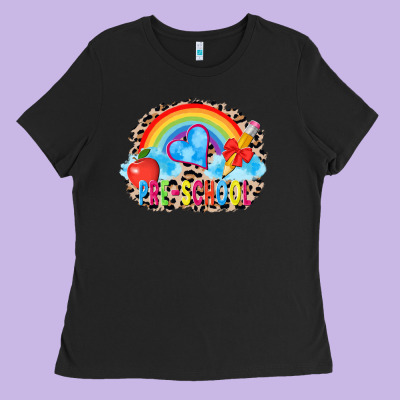 Back To School Pre School 3200x2400 Ladies Tee Designed By Adodesignshop