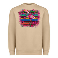 Mushroom Flamingo Christmas Heavyweight Sweatshirt - Bettercallsaul