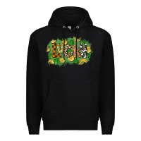 Black Western lucky St. Patrick's Day Premium Hoodie - CowGirlArtShop