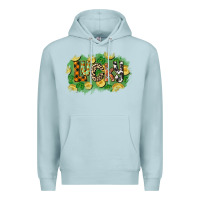 Blue Mist Western lucky St. Patrick's Day Premium Hoodie - CowGirlArtShop