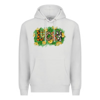 Dove Grey Western lucky St. Patrick's Day Premium Hoodie - CowGirlArtShop