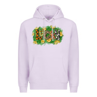Lilac Western lucky St. Patrick's Day Premium Hoodie - CowGirlArtShop