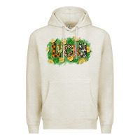Oatmeal Heather Western lucky St. Patrick's Day Premium Hoodie - CowGirlArtShop