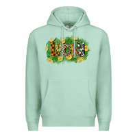 Seafoam Western lucky St. Patrick's Day Premium Hoodie - CowGirlArtShop