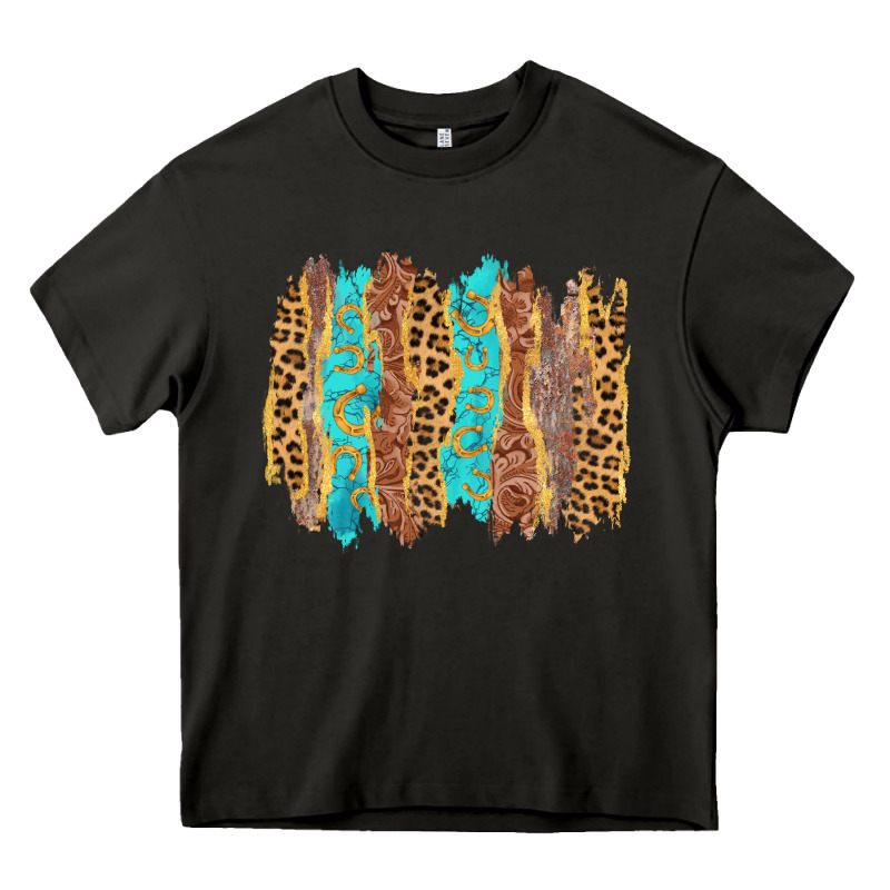 Western Brushstrokes Heavy Core Tee by AdoDesignShop | Teevron