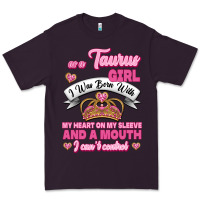 Plum as a taurus girl zodiac girls Premium Tee - Jasminsmagicworld