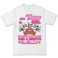 White as a taurus girl zodiac girls Premium Tee - Jasminsmagicworld