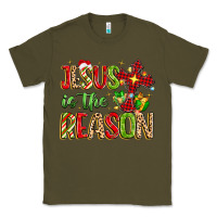 Army Green jesus is the reason Classic Tee - MaliasSmallBusiness