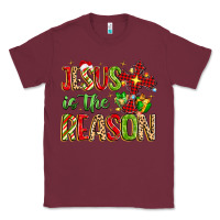 Burgundy jesus is the reason Classic Tee - MaliasSmallBusiness