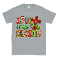 Heather Grey jesus is the reason Classic Tee - MaliasSmallBusiness