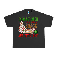 Pigment Black torn between lookin' like a snack and eatin' one bbs Urban Heavy Tee - BundleAndBundleShop