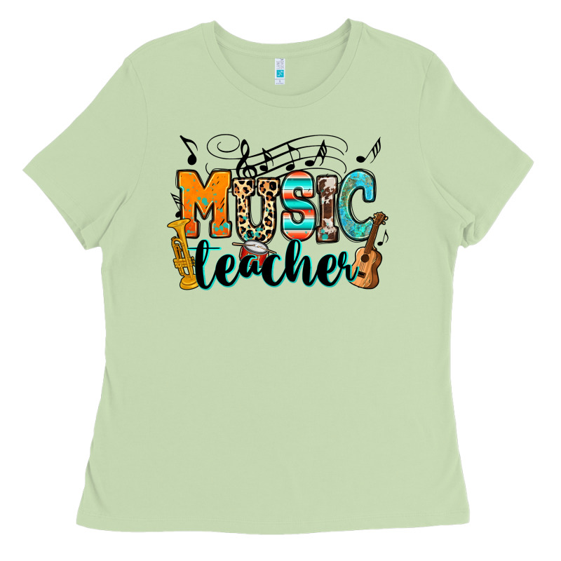 Music Teacher Ladies Tee by RanaPortraitStore | Teevron