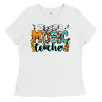 White music teacher Ladies Tee - RanaPortraitStore