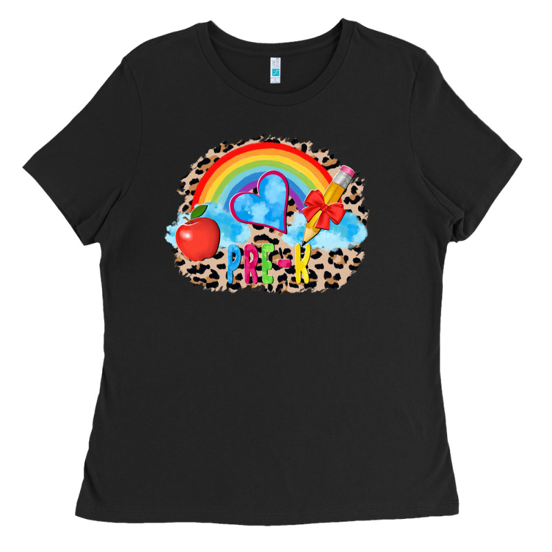 Back To School Pre K 3200x2400 Ladies Tee by AdoDesignShop | Teevron