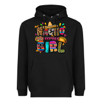 Black Nacho average girl Heavyweight Hoodie - FaDigitalArtStudio