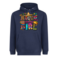 Navy Nacho average girl Heavyweight Hoodie - FaDigitalArtStudio