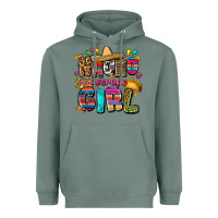 Sage Nacho average girl Heavyweight Hoodie - FaDigitalArtStudio
