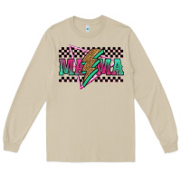 Mushroom mama techno lightning bolt Long Sleeve Tee - Jasminsmagicworld