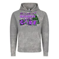 Cloud Rock all i want for christmas is a cure pancreatic canc Vintage Hoodie - MaliasSmallBusiness