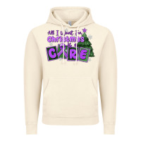 Vintage Artic all i want for christmas is a cure pancreatic canc Vintage Hoodie - MaliasSmallBusiness