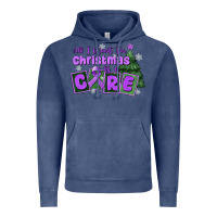 Vintage Denim all i want for christmas is a cure pancreatic canc Vintage Hoodie - MaliasSmallBusiness