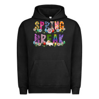 Pigment Black SPRING BREAK Urban Hoodie - CowhideDigitalArt