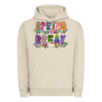 Pigment French Oak SPRING BREAK Urban Hoodie - CowhideDigitalArt