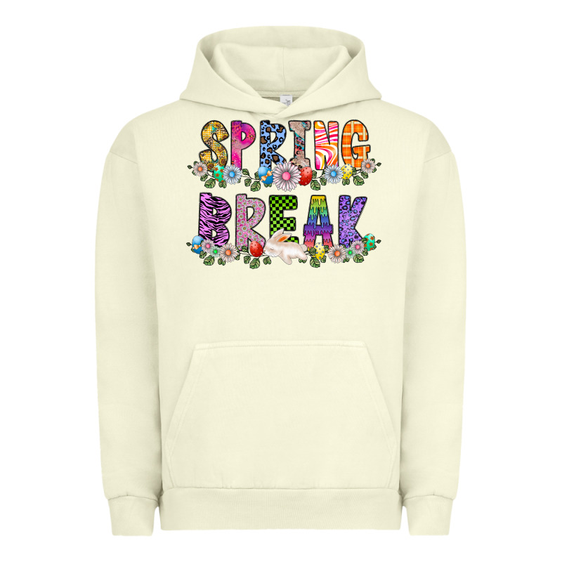 Spring Break Urban Hoodie by CowhideDigitalArt | Teevron