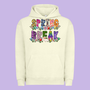 Spring Break Urban Hoodie Designed By Cowhidedigitalart