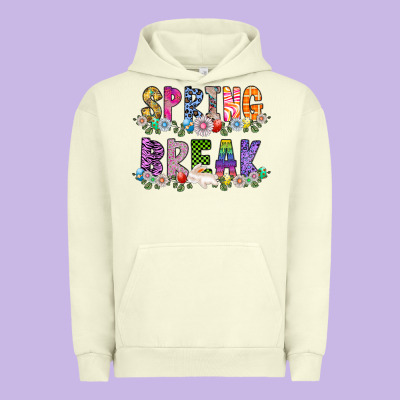 Spring Break Urban Hoodie Designed By Cowhidedigitalart