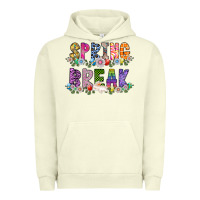 Pigment Pistachio SPRING BREAK Urban Hoodie - CowhideDigitalArt