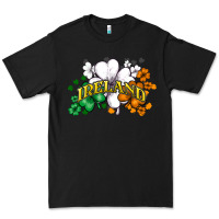 Black ireland flag Premium Tee - NancyCooperArtShop