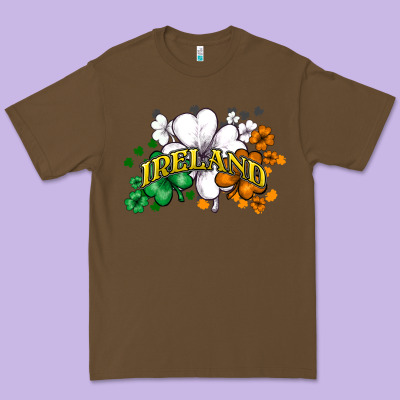 Ireland Flag Premium Tee Designed By Nancycooperartshop