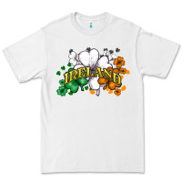 White ireland flag Premium Tee - NancyCooperArtShop