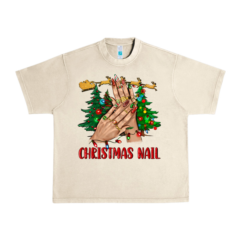 Christmas Nail Bbs Urban Heavy Tee by BundleAndBundleShop | Teevron
