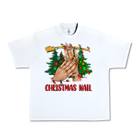 White christmas nail bbs Urban Heavy Tee - BundleAndBundleShop