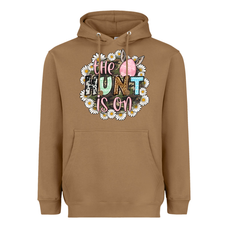 Easter Day The Hunt Is On Heavyweight Hoodie by OliviaCreatesArt | Teevron