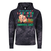 Cloud Black i will get over it i just need to be dramatic firs Vintage Hoodie - MaliasSmallBusiness