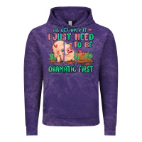 Cloud Purple i will get over it i just need to be dramatic firs Vintage Hoodie - MaliasSmallBusiness