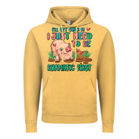 Vintage Mustard i will get over it i just need to be dramatic firs Vintage Hoodie - MaliasSmallBusiness