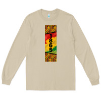 Mushroom juneteenth pen wrap Long Sleeve Tee - BarkalooDesign