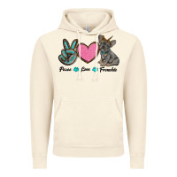 Vintage Artic peace love frenchie Vintage Hoodie - RanaPortraitStore