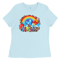 Baby Blue back to school daycare 3200x2400 Ladies Tee - AdoDesignShop