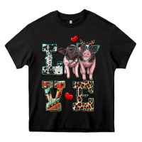 Black love baby pigs Heavy Core Tee - Artiststas